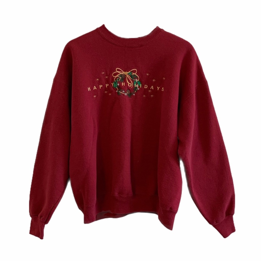 Happy holidays crewneck